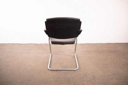 Sedus Freischwinger, Leder, Chrom/Schwarz – Bild 5
