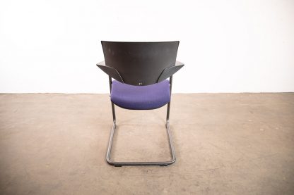 König + Neurath "OKAY.II", Freischwinger, Schwarz/Blau – Bild 5