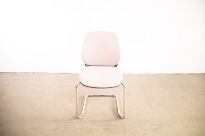 Sedus "se:flex", Freischwinger, Chrom/Beige – Bild 2