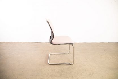 Sedus "se:flex", Freischwinger, Chrom/Beige – Bild 3