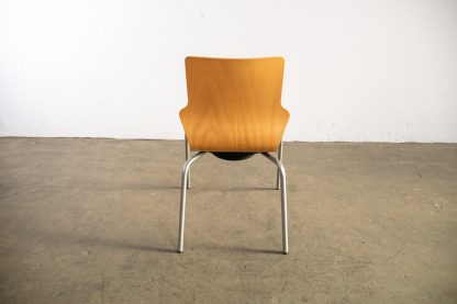 Interstuhl Besucherstuhl, Chrom/Buche – Bild 5
