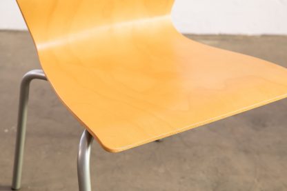 Interstuhl Besucherstuhl, Chrom/Buche – Bild 6