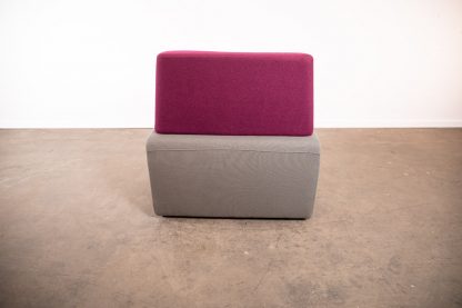 Steelcase "B-Free" Lounge-Ecke, Grau/Lila – Bild 5