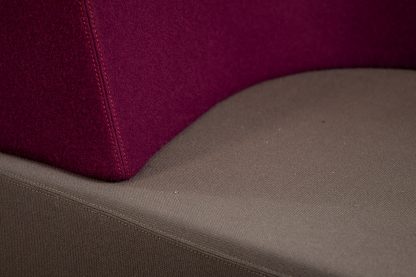 Steelcase "B-Free" Lounge-Ecke, Grau/Lila – Bild 7