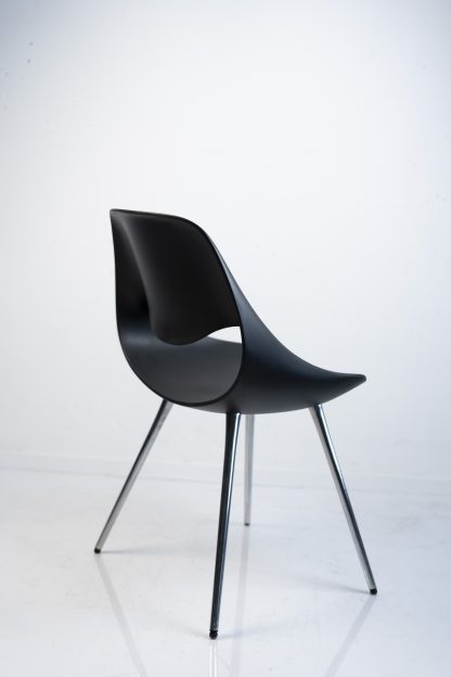 Besucherstuhl ZÜCO "LITTLE PERILLO XS", Kunststoff, Chrom/Schwarz – Bild 2