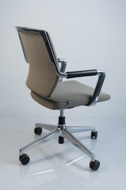 Sedus "Crossline" CN205, Drehstuhl, Stoff, Chrom/Beige – Bild 3