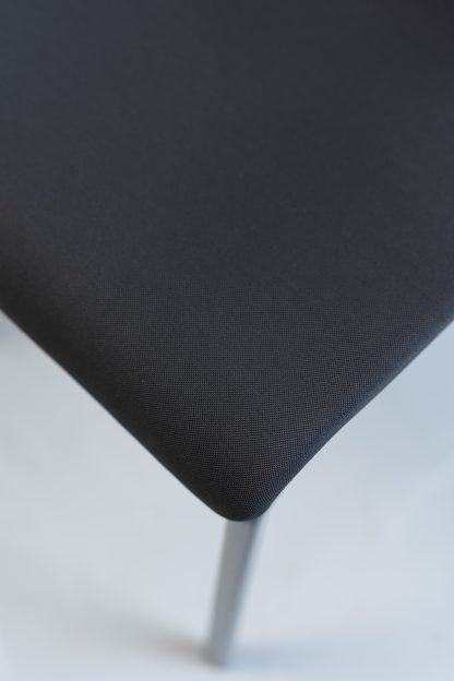 Steelcase "Reply", 4-Fuß-Stuhl, Silbergrau/Orange/Schwarz – Bild 2