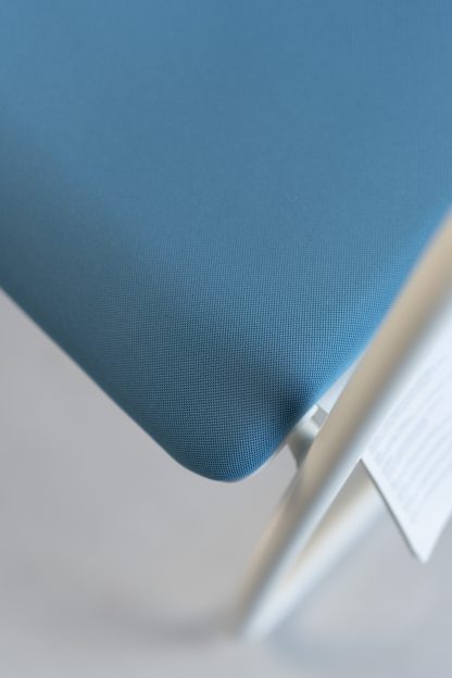 Sedus "allright", Freischwinger, Weiß/Türkis – Bild 2