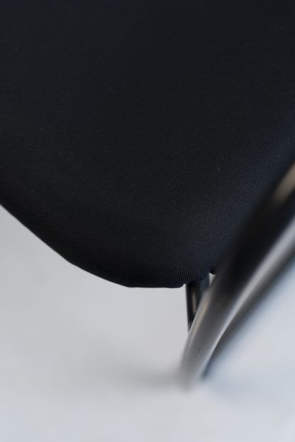 Vitra "Vis a vis Step", Freischwinger, nicht stapelbar, Schwarz/Schwarz – Bild 2