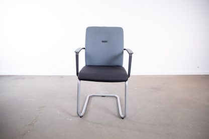 Steelcase "Northside", Freischwinger, Grau/Schwarz/Grau – Bild 2