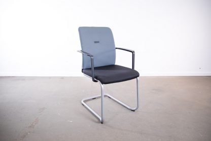 Steelcase "Northside", Freischwinger, Grau/Schwarz/Grau – Bild 3