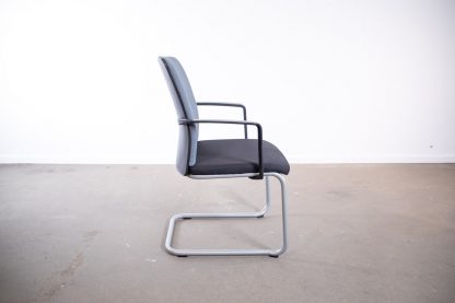 Steelcase "Northside", Freischwinger, Grau/Schwarz/Grau – Bild 4