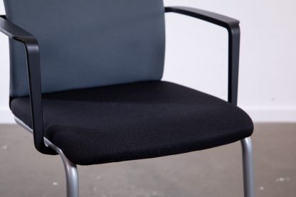 Steelcase "Northside", Freischwinger, Grau/Schwarz/Grau – Bild 6