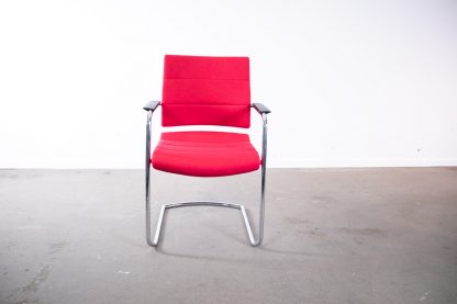 Interstuhl Freischwinger, Chrom/Rot – Bild 2