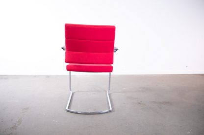 Interstuhl Freischwinger, Chrom/Rot – Bild 5