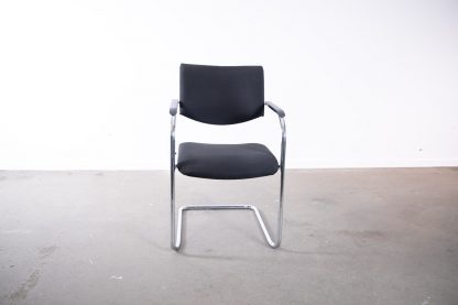 Klöber Freischwinger, Chrom/Schwarz – Bild 2