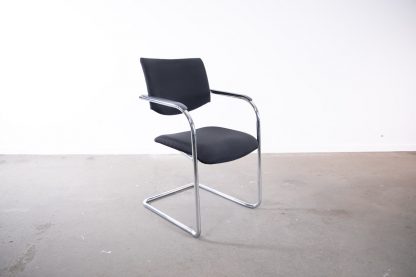Klöber Freischwinger, Chrom/Schwarz – Bild 3