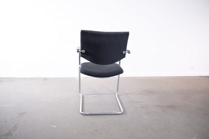 Klöber Freischwinger, Chrom/Schwarz – Bild 5