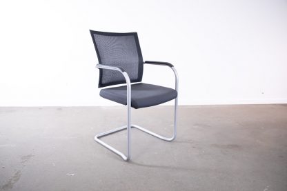 Klöber "orb46", Freischwinger, Grau/Dunkelgrau – Bild 3