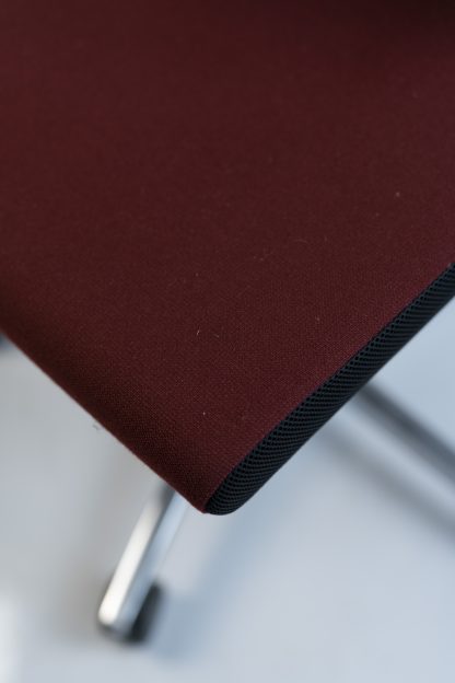 Sedus "Black Dot" BD-102, Bürodrehstuhl, Chrom/Rot/Schwarz – Bild 2