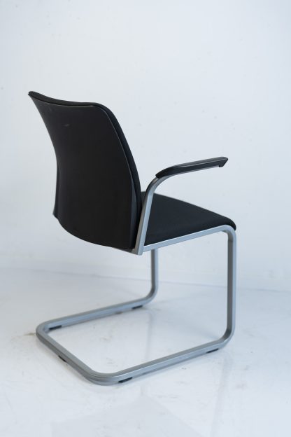 Steelcase "Eastside", Freischwinger, Grau/Schwarz – Bild 3