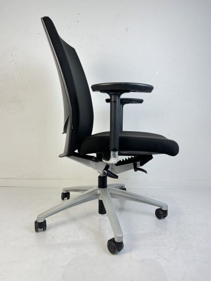 Bürodrehstuhl Klöber "Cato/Casa cca98", Silber/Schwarz – Bild 2