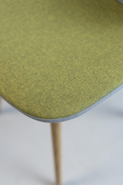 Sedus "se:do", 4-Fuß-Stuhl, Eiche/Grau/Grün – Bild 2
