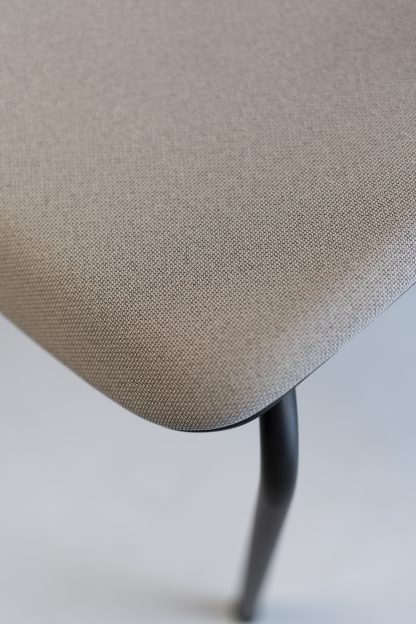 Sedus "se:flex", 4-Fuß-Stuhl, Schwarz/Beige – Bild 2