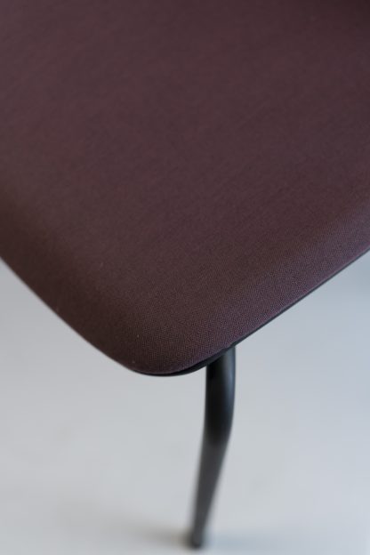 Sedus "se:flex", 4-Fuß-Stuhl, Schwarz/Rot – Bild 2