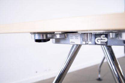 Vitra "Ad hoc" Konferenztisch, Ahorn/Chrom – Bild 5