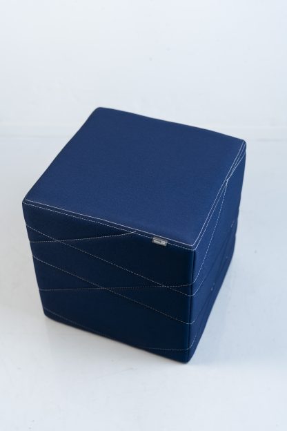 Sitzwürfel "Pixie", Stoff, dunkelblau - Wiesner Hager