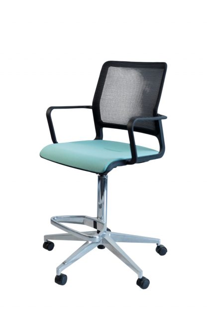 Countersthul "Xilium Counter Swivel Chair Mesh" - NowyStyl
