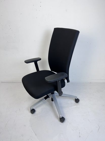 Bürostuhl Klöber "Cato/Casa cca98", Silber/Schwarz – Bild 2
