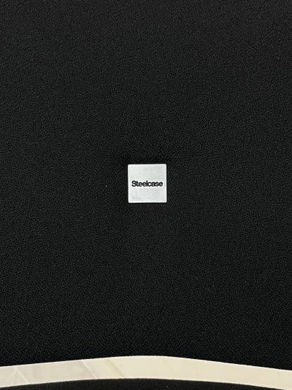 Steelcase "Please", Freischwinger, Chrom/Schwarz – Bild 4