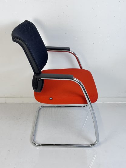 Freischwinger, schwarz/orange - Sedus – Bild 2