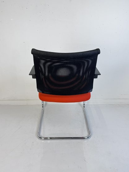 Freischwinger, schwarz/orange - Sedus – Bild 3